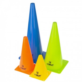 Cone de Agilidade - 48cm - Azul - Liveup Sports