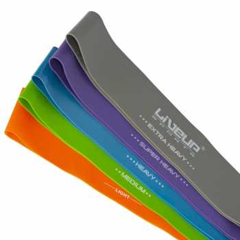 Mini Bands 5 - Extra Forte - 25*5* 0,12 Cm - Liveup Sports